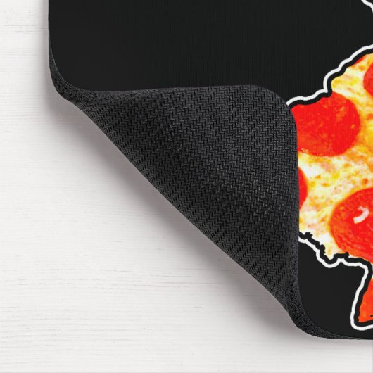 New Jersey Pepperoni Zza  Mousepad (Ecke)