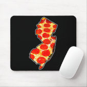 New Jersey Pepperoni Zza Mousepad (Mit Mouse)
