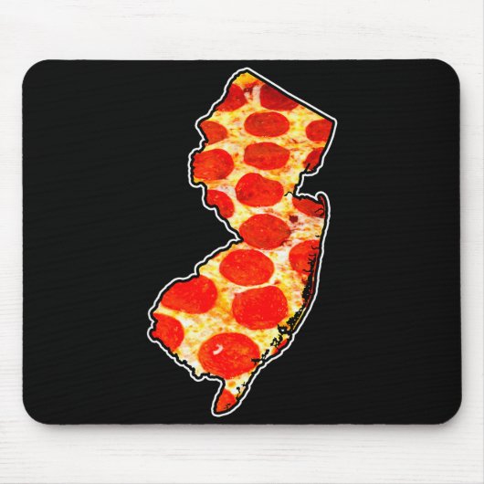 New Jersey Pepperoni Zza Mousepad (Vorne)