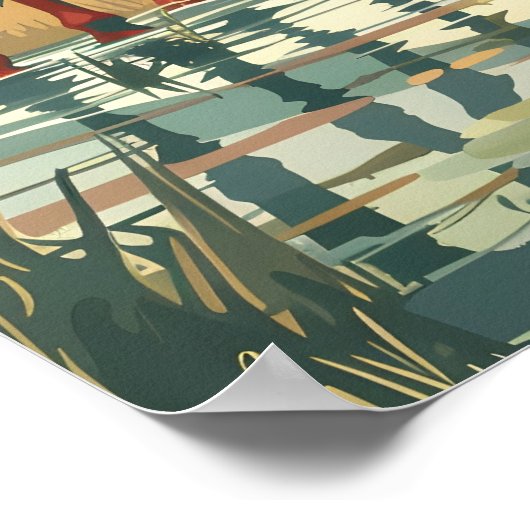 New Jersey Pferde Poster (Ecke)