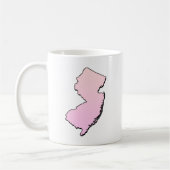 New Jersey Pink-Kontur Kaffeetasse (Links)