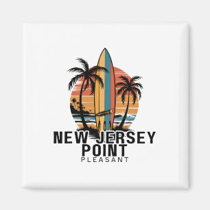 New Jersey Point Pleasant Surfen Surfer _1 Magnet