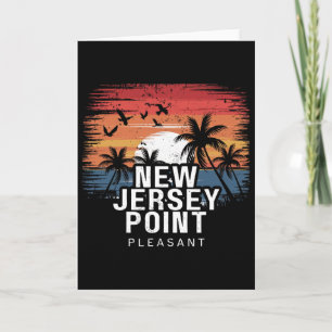 New Jersey Point Pleasant Surfen Surfer Karte
