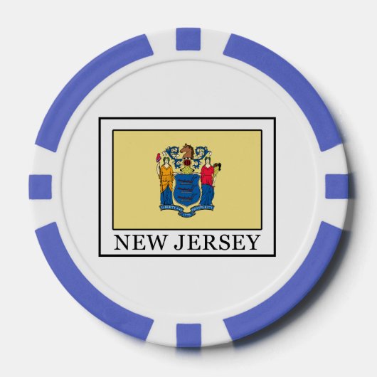 New Jersey Pokerchips (Vorderseite)