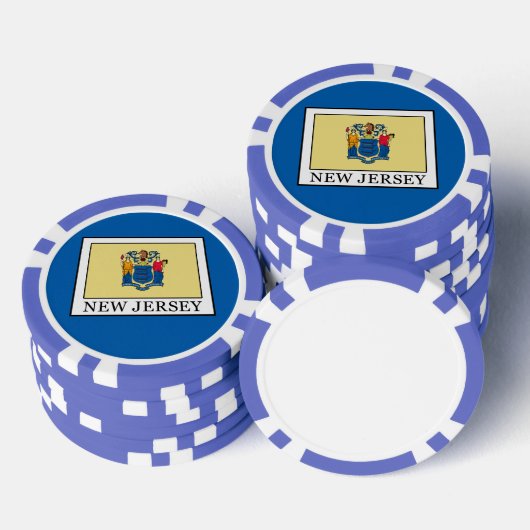 New Jersey Pokerchips (Stapel)