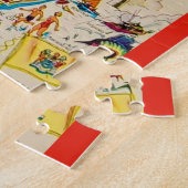 New Jersey Postcard Karte Jigsaw Puzzle (Seite)