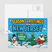 NEW JERSEY Postcard Postkarte (Vorne/Hinten)