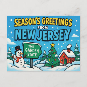NEW JERSEY Postcard Postkarte