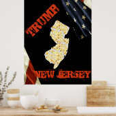 NEW JERSEY POSTER (Küche)