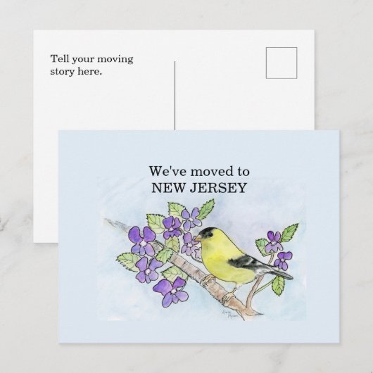 New Jersey Postkarte (Vorne/Hinten)