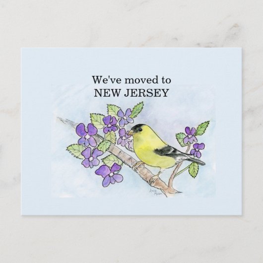 New Jersey Postkarte (Vorderseite)