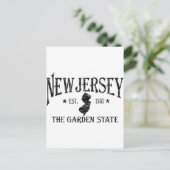 New Jersey Postkarte (Stehend Vorderseite)