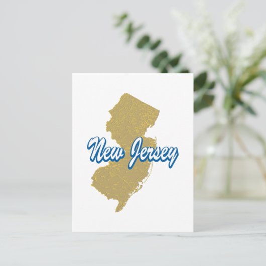New Jersey Postkarte (Stehend Vorderseite)