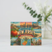New Jersey Postkarte (Stehend Vorderseite)