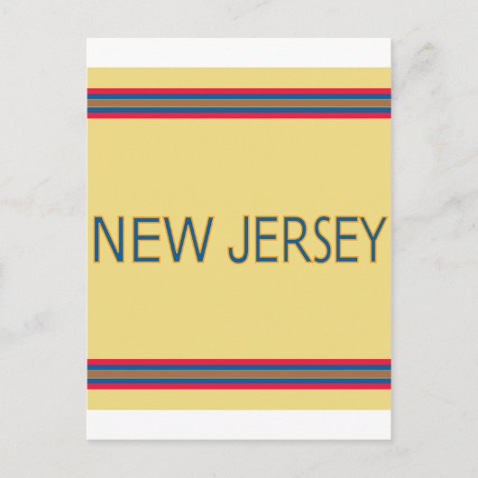 New Jersey Postkarten (Vorderseite)