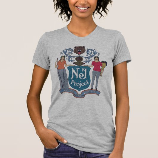 New Jersey Project T - Shirt (Frauen) (Vorderseite)