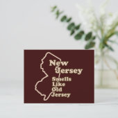 New Jersey riecht wie Old Jersey Postkarte (Stehend Vorderseite)