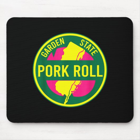 New Jersey Rk Roll Nj Garden State Parkway Sign Gr Mousepad (Vorne)