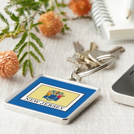 New Jersey Schlüsselanhänger (Seite)