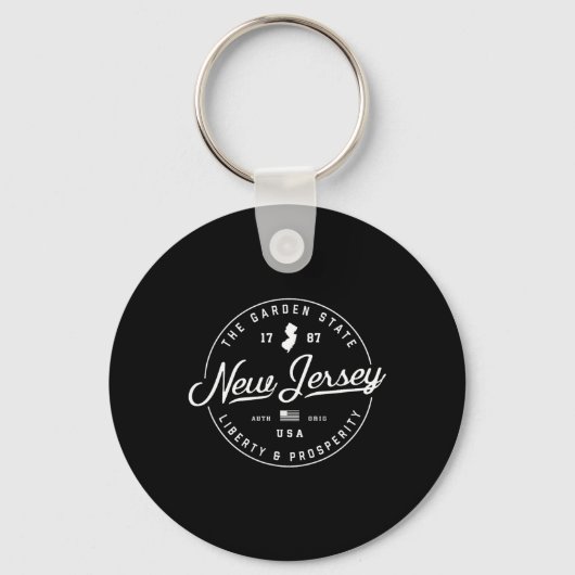 New Jersey Schlüsselanhänger (Vorderseite)