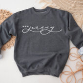 New Jersey Script Staat Women's Sweatshirt