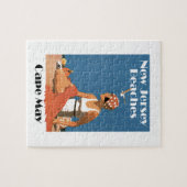 New-Jersey setzt ~ Cape May auf den Strand Puzzle (Horizontal)