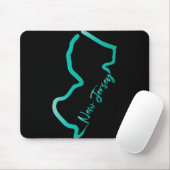 New Jersey Shirt Jersey Graphic Tees For Women. Me Mousepad (Mit Mouse)