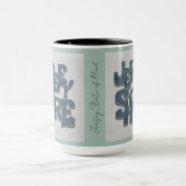 New Jersey Shore Denim-Becher Tasse (Zentrum)