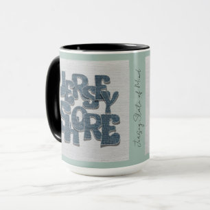New Jersey Shore Denim-Becher Tasse