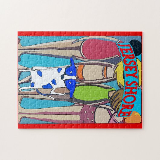 New Jersey, Shore dog, Puzzle (Horizontal)