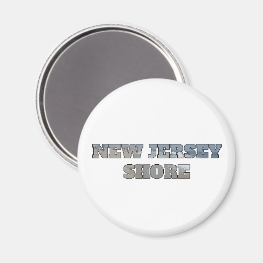 New Jersey Shore Magnet (Vorderseite/Rückseite)