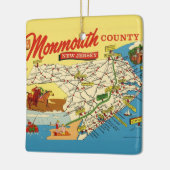 New Jersey Shore Postcard Keramikornament (Links)