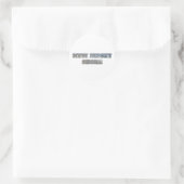 New Jersey Shore Runder Aufkleber (Tasche)