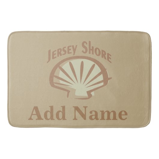 New Jersey Shore, Text hinzufügen Badematte (Vorderseite)