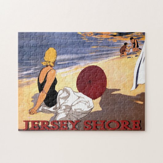 New Jersey, Shore Vintag, Puzzle (Horizontal)