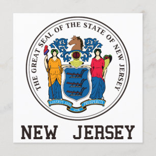 New-Jersey Siegel Einladung