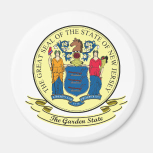 New-Jersey Siegel Magnet