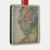 New Jersey Silbernes Ornament (Rechts)
