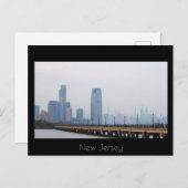 New Jersey Skyline Postcard Postkarte (Vorne/Hinten)