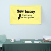 NEW JERSEY: "SORGEN SIE SICH NICHT, WIR HASSEN SIE BANNER (Messeveranstaltung)