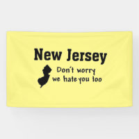 NEW JERSEY: "SORGEN SIE SICH NICHT, WIR HASSEN SIE
