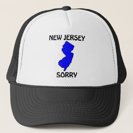 New Jersey - Sorry Truckerkappe (Vorderseite)