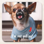 NEW JERSEY SPASS CHIHUAHUA UNTERSETZER (Vorderseite)