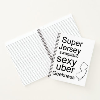 New Jersey Spiral Notebook Notizblock
