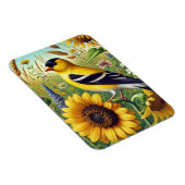 New Jersey Staat Bird Eastern Goldfinch Magnet (Rechte Seite)