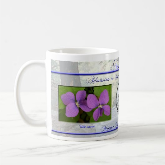 New-Jersey Staat Gedenk Kaffeetasse (Links)