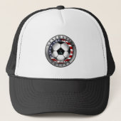 New Jersey Staat Generation X American Soccer Truckerkappe (Vorderseite)