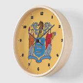 NEW JERSEY STAATE FLAG UHR (Winkel)