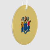 New-Jersey Staats-Flaggen-Entwurfs-Dekor Ornament (Vorderseite)
