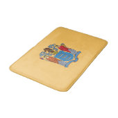 New Jersey State Flag Badematte (Schrägansicht)